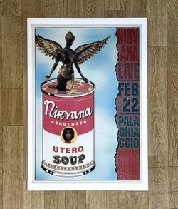 Nirvana Poster Reproduction - 13” X 19” - New 