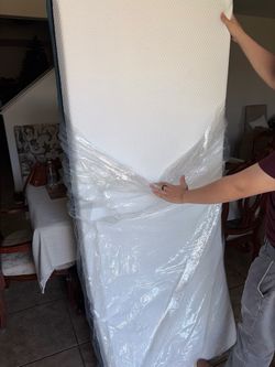 Memory foam twin mattress
