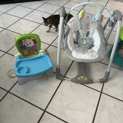 Baby Swing and Chair 