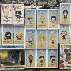 Naruto Funko Pop Lot