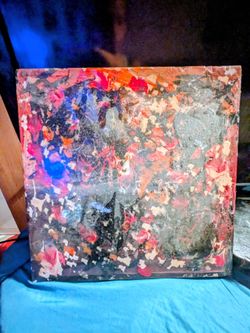 Glass Table/ Stool Seat/Art