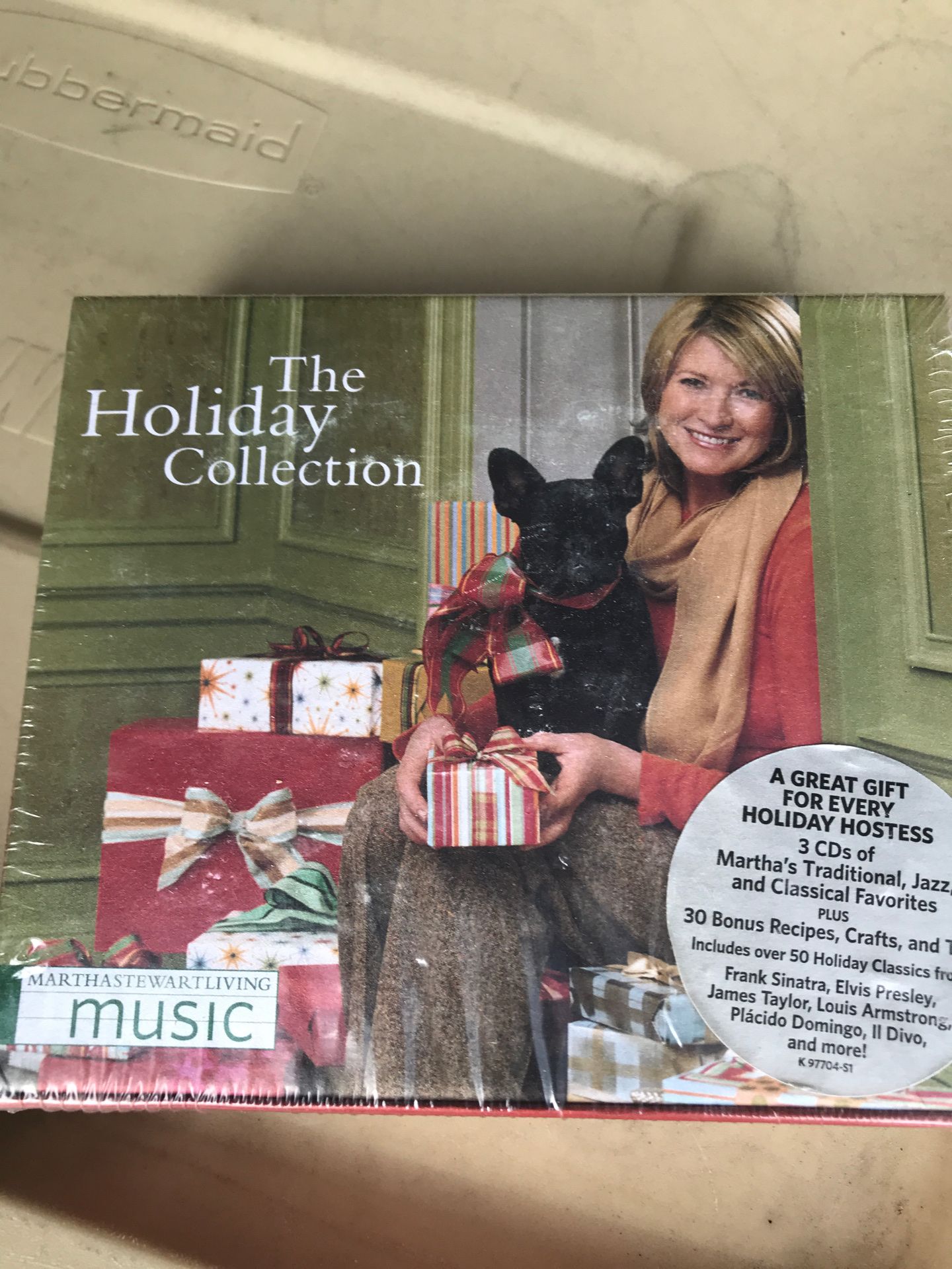 Lot of 4 Martha Stewart 3 CD holiday collection
