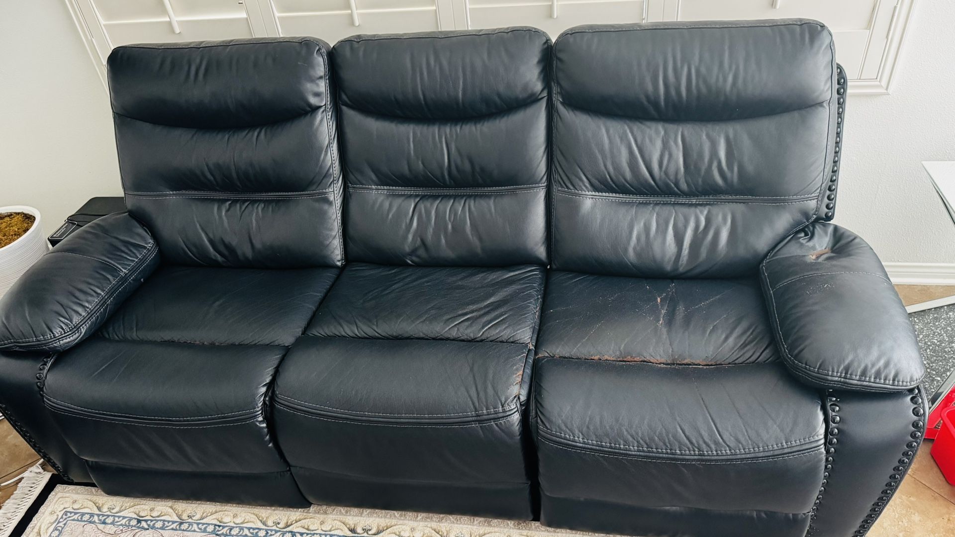 Leather Couch