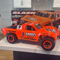 Traxxas Slash Speed RC ***Signed by Robby Gordon****