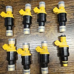 8 New Fuel Injectors For Ford F150 F250 F350 5.0 5.8 4.6 5.4 V8 # 043-

Note: new has opened box, 1 injector open the plastic cap and missing c