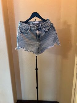 Witty Fox Acid Wash Denim Cut-Off Shorts