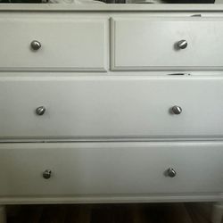 white dresser