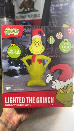 The Grinch 4 FT Airblown Inflatable Holiday Decoration