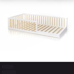 Handcrafted Montessori Toddler Bed