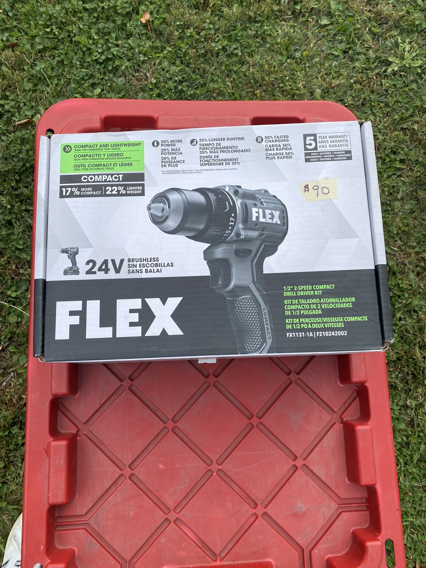 Flex 24v Drill Kit