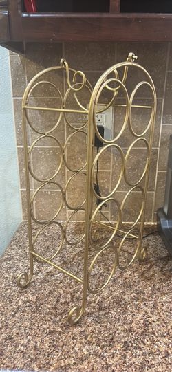 8-Bottle Metal Wine Rack – $20 OBO
