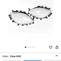 Topteng Headlight Replacement Lens Driver Passenger L+R PAIR For Corvette C6 2005 2006 2007-2011 2012 2013