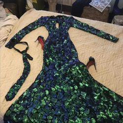 Mermaid Sequins Dress