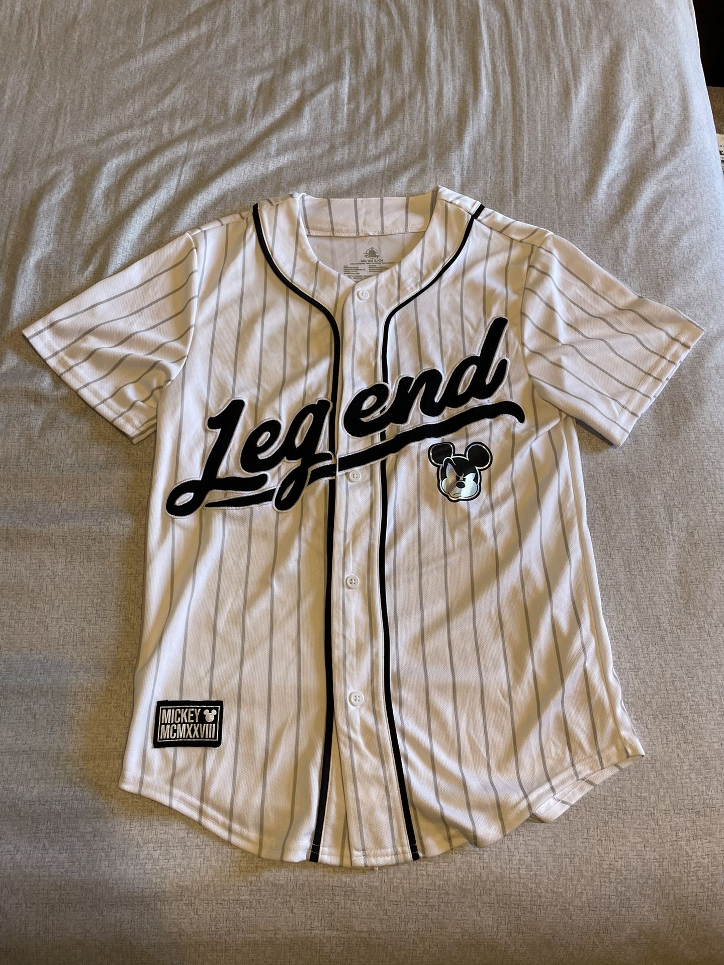 Disney Mickey Mouse Baseball Style Jersey