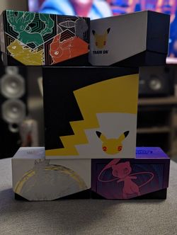 Empty Pokemon Card Boxes