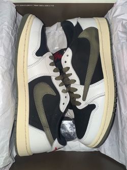 Travis Scott Jordan 1 Olive WMNS