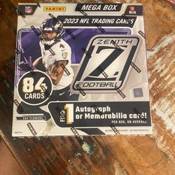 2023 Zenith Football Card MEGA Box