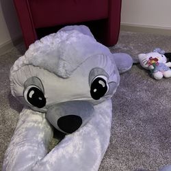 Big Gray Sloth Plush