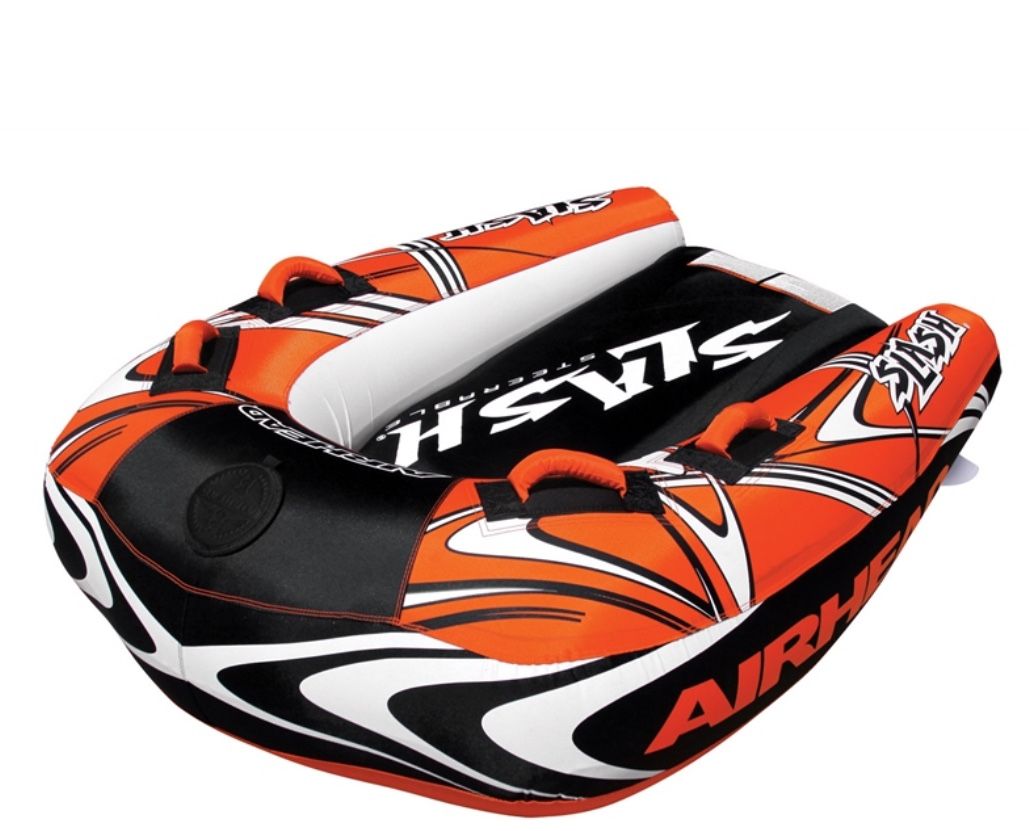Airhead Slash II 2 Person Towable Inflatable Tow Tube