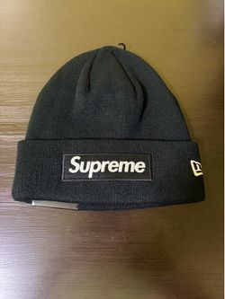 New Black Supreme beanie