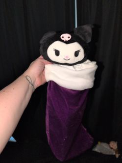 Kuromi plush Sanrio Christmas stocking purple