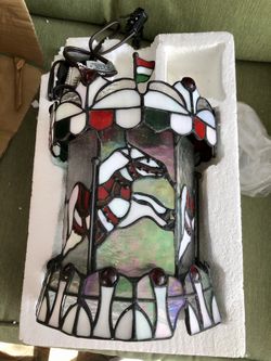 Tiffany Style Christmas Lamp
