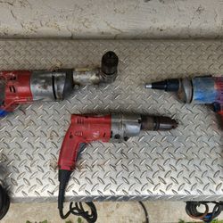 Milwaukee Corded Heavy Duty Drills