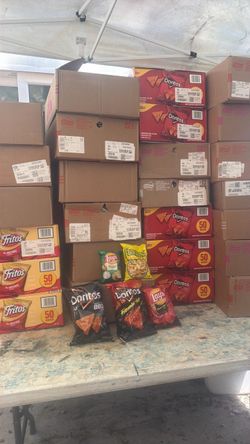 Frito-Lay Snack Chips Bulk Lot