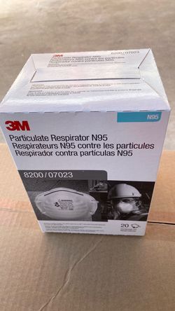 3m Particulate Respirator 8200 N95 masks
