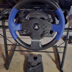 Thrustmaster T150 Force Feedback Steering Wheel With Pedals