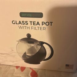 Glass Tea Pot With Filter