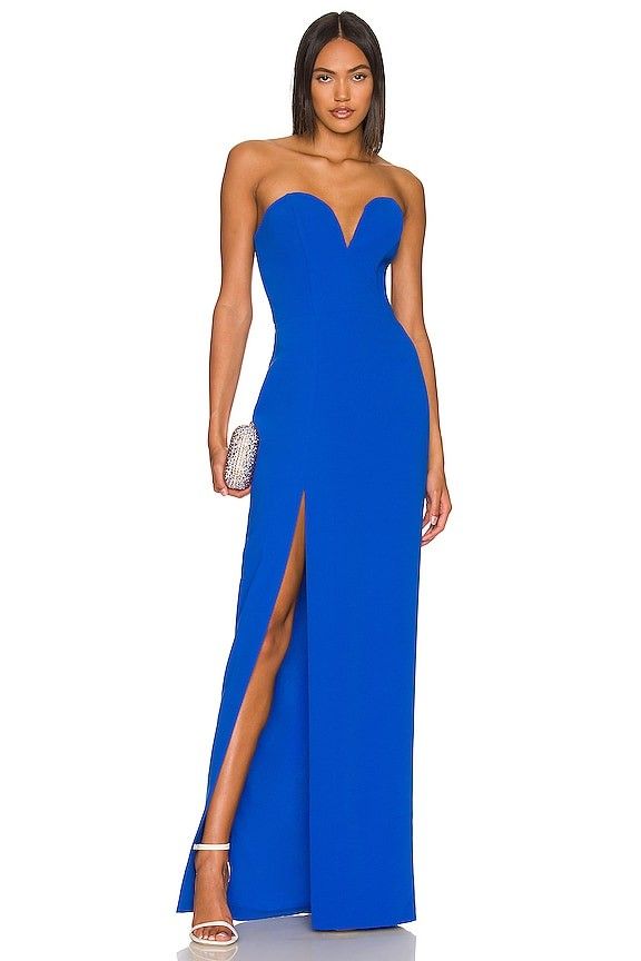 chinese dress ladies Tahiti Maxi Dress Blue / XL main image 0