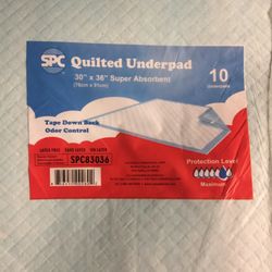 Super Absorbent Quilted Underpad 