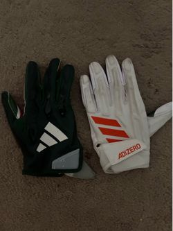 Miami hurricanes football gloves
