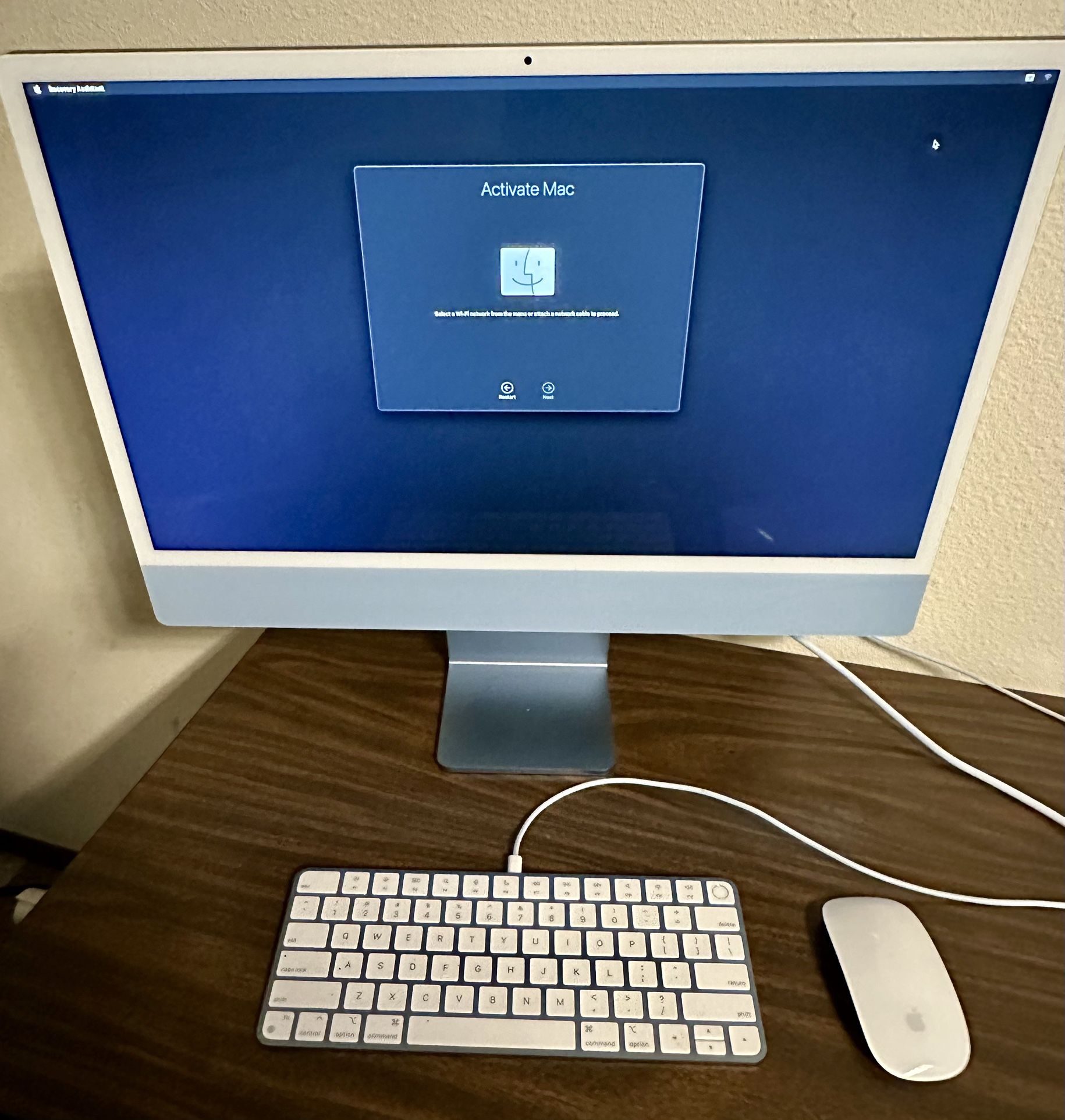 24” Apple iMac M1 (Blue)
