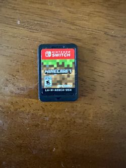 Minecraft Nintendo Switch Game Cartridge