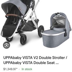 Uppababy Double Stroller 