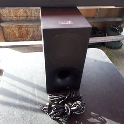 Sony Wireless Sound Bar And Woofer