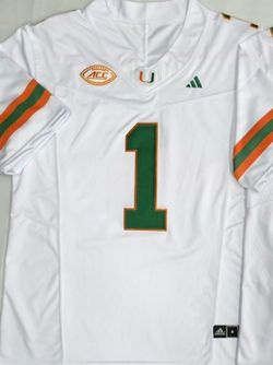 UM Miami Hurricanes jersey size 2XL