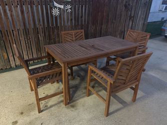 Patio table