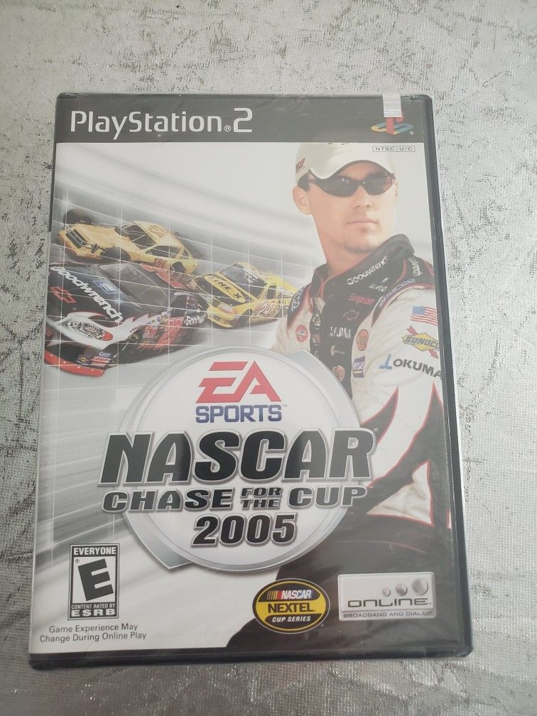 NASCAR 2005 Chase For the Cup PlayStation 2 PS2 Viedo Game factory sealed brands Walmart Exclusive