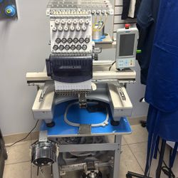 Highland 12 Needle Commercial Embroidery Machine