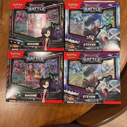 rival battle deck (marnie deck and steven deck)