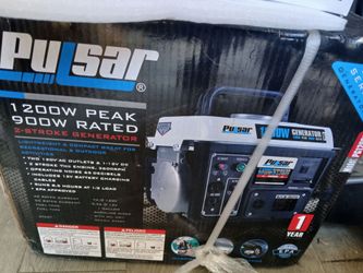 Pulsar 1200W Peak 900W Rated 2-Stroke Generator