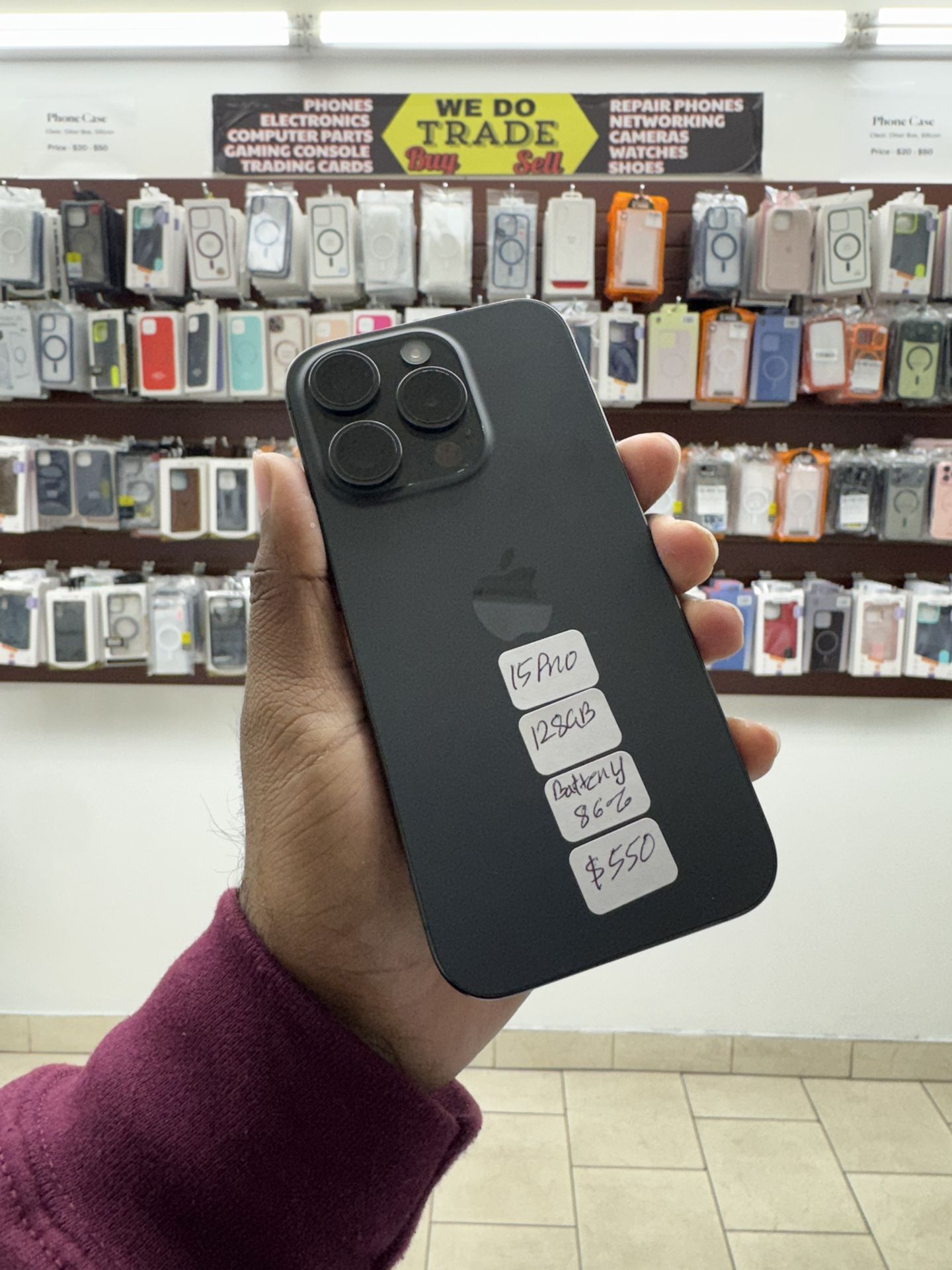 iPhone 15 pro | 128 GB | Factory Unlocked