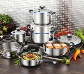 Juego de 10 pzas de ollas de royal prestige acero inoxidable / set pots 10  pzas, stainless steel for Sale in Ocoee, FL - OfferUp