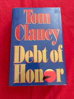 Tom Clancy Debt of Honor Hardcover Book