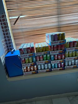 13 cases of Red Bull