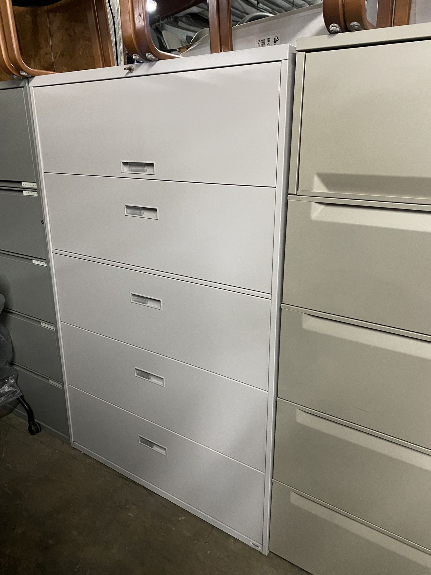 Steelcase 5 high lateral file cabinet