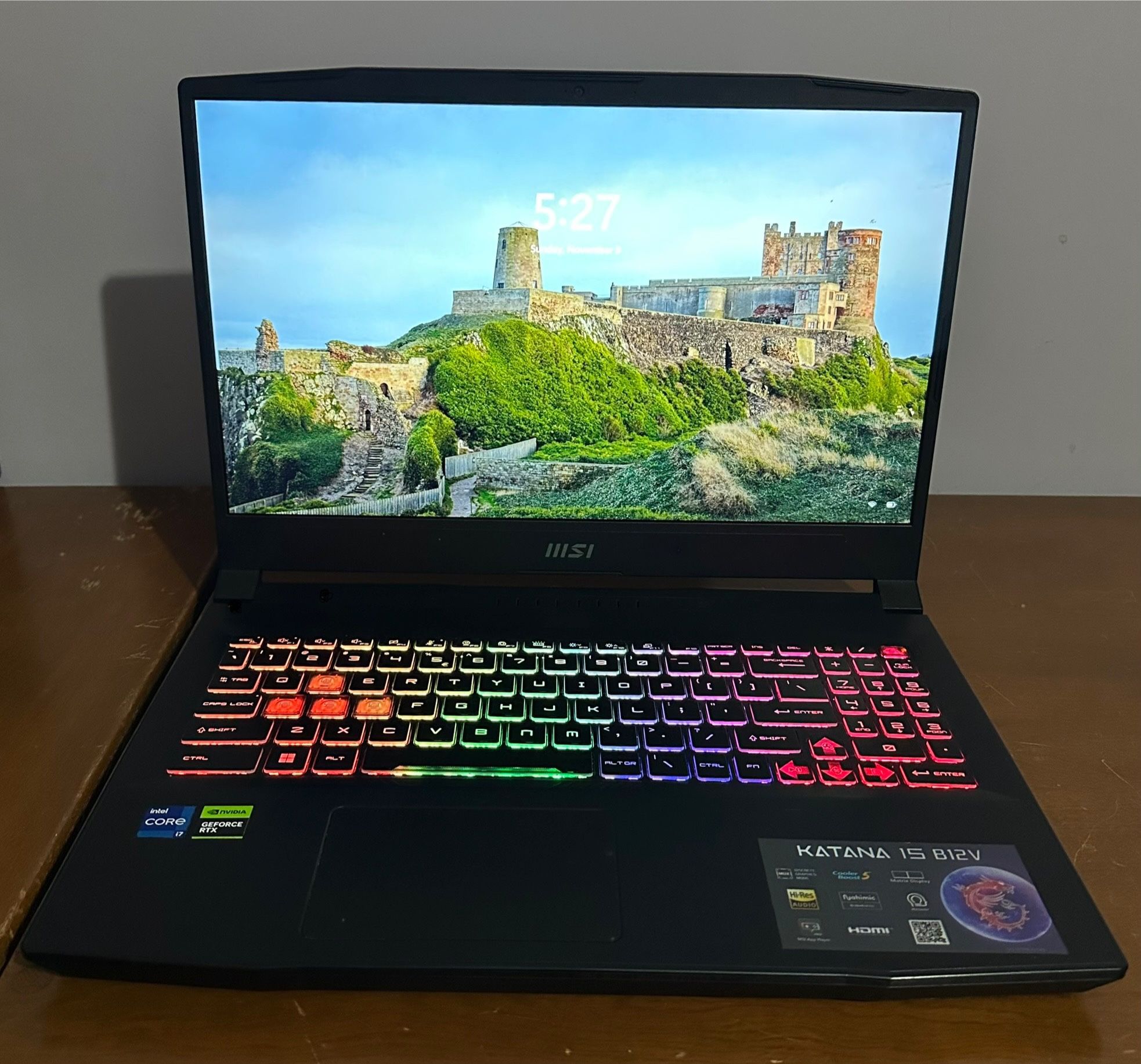 MSI Katana 15 B12v Gaming Laptop